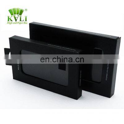 Custom Cardboard Hood Cell Phone Case Tempered Glass Screen Protector Packaging Box