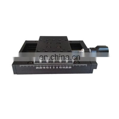 PT-SD102P 50mm Translation Stage Manual Platform Optical Sliding Table X Axis Manual Linear Stage