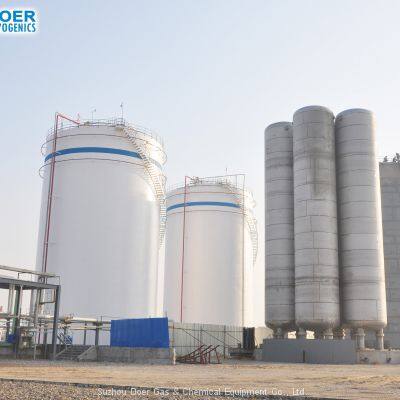 Atmospheric Cluster Storage Tanks for LNG, LOX, LIN, LAR, LCO2, LN2O, LC2H4...