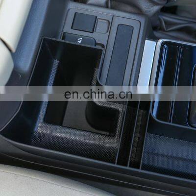 ABS Plastic Central Console Armrest Storage Box For Toyota Land Cruiser Prado 2018 Car Accessories photo-5