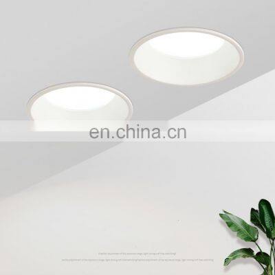Hot Sale LED Ceiling Spotlight Anti-glare Commercial 12W 24W Recessed COB Indoor Commercial Down Light