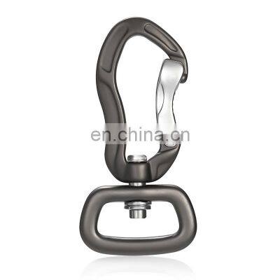 JRSGS 4KN Hot Sale Hiking Aluminum 4KN Swivel Carabiner hook for Dog Leash high quality Multi Tool S7805DXE