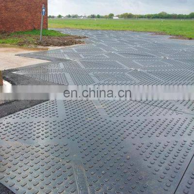 UHMWPE HDPE Temporary Road Mat for Grass Protection