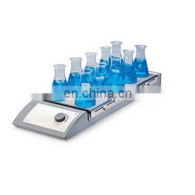 MS-M-S10 laboratory chemical 10-Channel multi-position magnetic stirrer