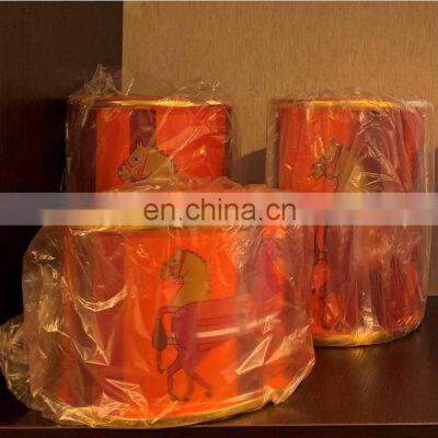 Ready to Ship Modern Luxury Cylinder Europe Ceramic Glazed Loyal Horse Pattern Porcelain Vase for Home Decor photo-5