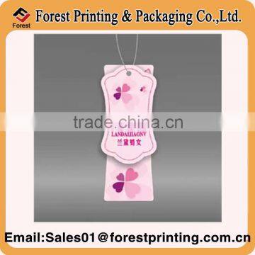 Fashion Cartoon Design Jeans Paper Hang Tag