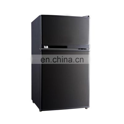 China Top Manufacturer Defrost Type Double Door 80L Mini Refrigerators For Sale