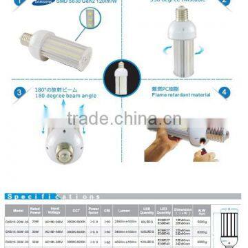 Dimmable E40 45watt Parking Lot Led Lights Bulb Led Lamp Replace 250watt Metal Halide photo-5