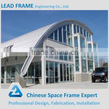 Low Cost Prefabricated Glass Roof For Exhibition Hall photo-6