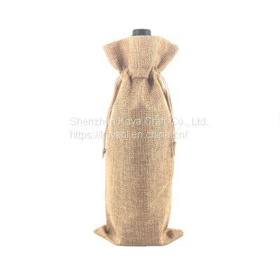 Fashionable Drawstring Bag Mesh Bag, Linen Drawstring Pouch