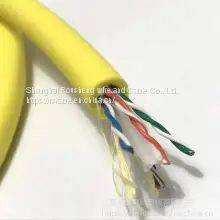 Zero buoyancy ROV Ethernet tether Customized underwater robot cable