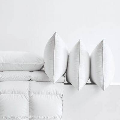 Luxury 2-4CM White Goose Feather Pillow photo-2