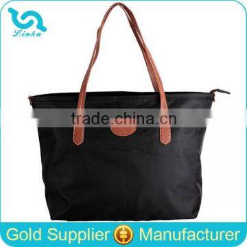 Quality Waterproof Resistant Nylon Shopping Bag Fashion Lady Nylon Bag