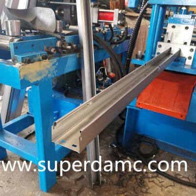 Automatic Steel Rail Station Construction Customized Mounting Channel With Hole Manufacture Machine photo-2