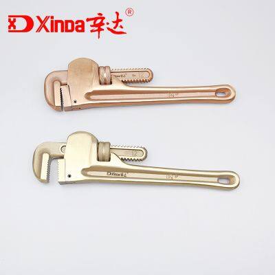 Non sparking Pipe Wrench Copper Pipe Wrench Explosion proof Tools