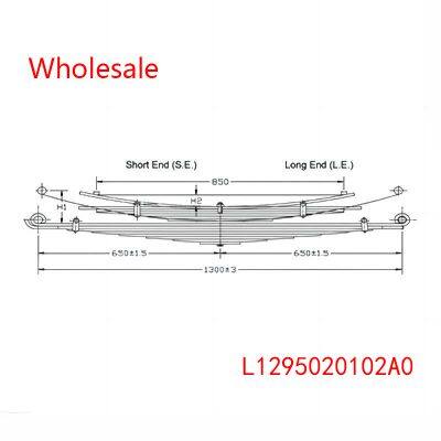 L1295020102A0 Rear Axle Spring Set of Medium Duty Vehicle Wholesale For Foton