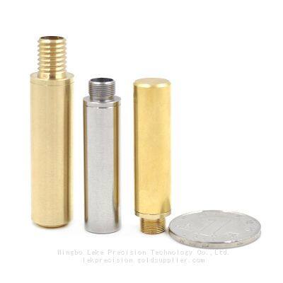 Copper nozzle Copper bushing Composite CNC lathe machining Stainless steel parts fastener processing