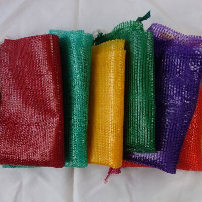 China Factory Wholesale 25kg 50kg Vegetable Onion Potato Fruit Packaging Leno PP Mesh Bags photo-5