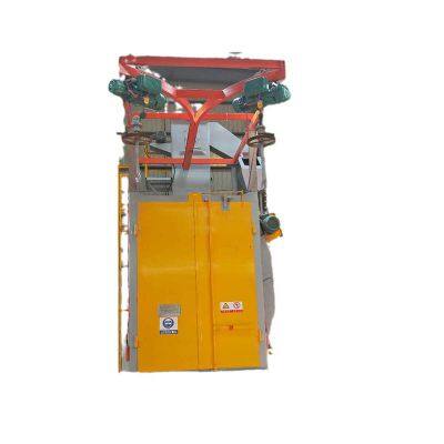 Hook type shot blasting cleaning machine efficiently recovers shot materials, reduces costs, and starts quickly