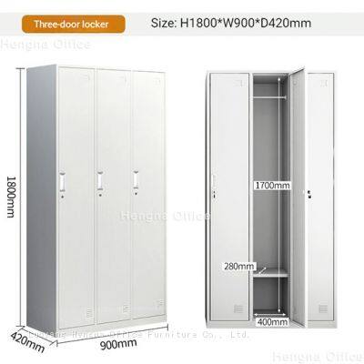 6-Door Steel Locker for Factory and Office Use – High-Quality, Secure, and Space-Saving