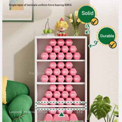 Customizable Metal Arched Office Storage Cabinet, Dust-proof Document Bookcase With Reeded Glass for Professional Workspace photo-4