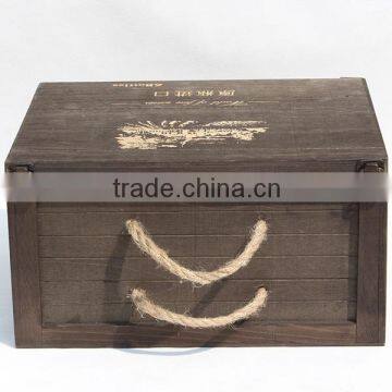 Europe Six Bottles Wood Gift Packing Wooden Wine Box for Sale photo-2