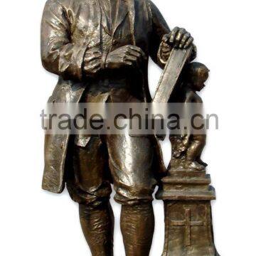 2016 New Bronze Garden Figure Sculpture Character Sculpture