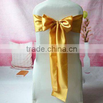 Chair Sash/satin Sash/satin Sash for Wedding/spandex Chair Cover With Satin Sash