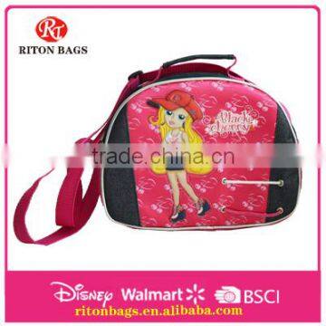 Charming Girls 2016 Kids Lunch Bags with Cartoon Character Cheap Lunch Bag for Girls