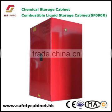 Aerosol cabinet with self-closing door for aerosol Paint Can Storage