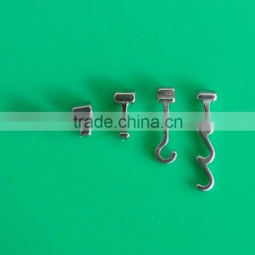 good quality OEM Orthodontic Long Curved Crimpable Hooks