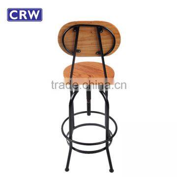 RE-1536 Wholesale Bar Stool Industrial Furniture Vintage photo-6