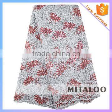 Mitaloo MOG0204 New Style Of Oganza Lace Double Tulle Lace Wedding Lace Dress