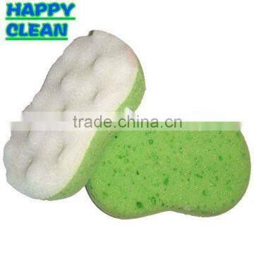 Colorful Special Arc Shaped Bath Sponge / Arc Shower Sponge