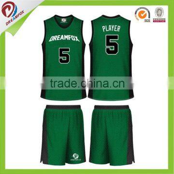 Dreamfox Professional Sublimated Custom Basketball Shirt Spain Team Uniforms Baby Basketball Uniform photo-2