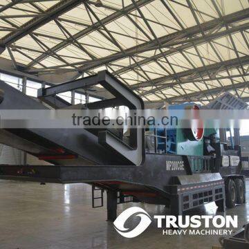 Hot Sale Rubber Mobile Jaw Crusher Maker in China