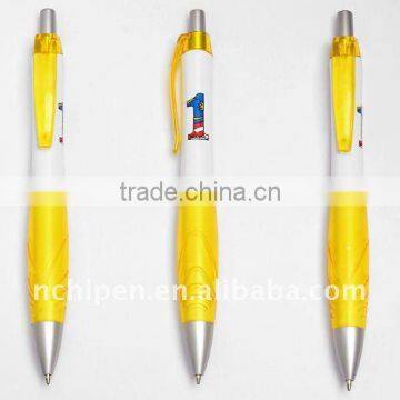 Yeallow brand ball pen with your logo,Export to Malaysia