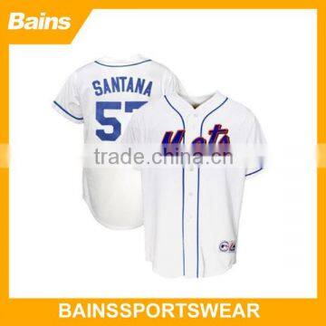 2014 new design fashion baseball jersey/ custom baseball jersey wholesale sublimated fashion baseball jersey