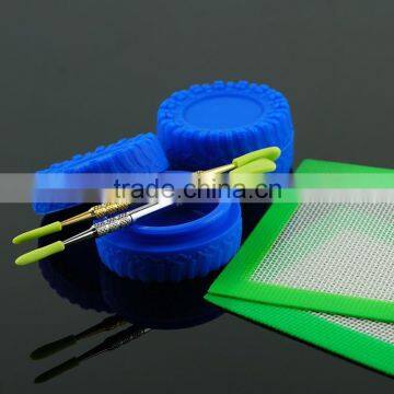 Best Selling Silicone Jars Dab/silicone Container Cosmetic 5ml/ Silicone Customized Bho Oil Container/ Silicone Bho Container photo-5