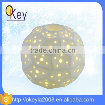 energy saving ceramic battery operated decorative lighting