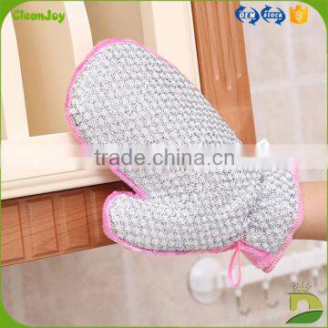 china supplier promotional multifunctional micro fiber car cleaning glove