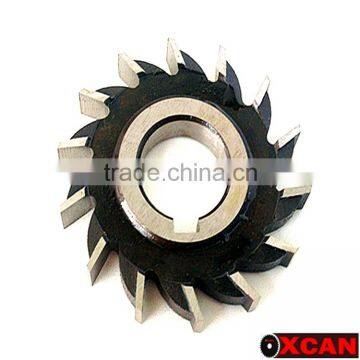 High speed steel HSS Straight Teeth Side and Face milling Cutter