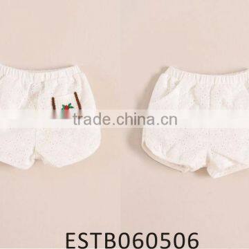 Little babies fashion white lace pants