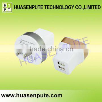 Products China USB Wall Charger Double USB Charger