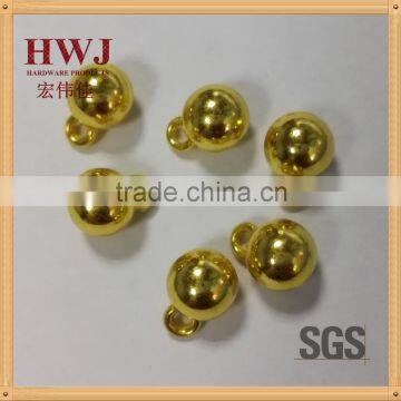 Ball shape sewing button, custom design metal button, metal button