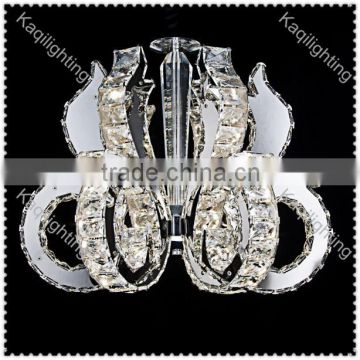 LED Pendant Chandelier Light with K9 Crystal