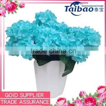 Tianjin factory wholesale hydrangea silk hydrangea, hydrangea artificial flower