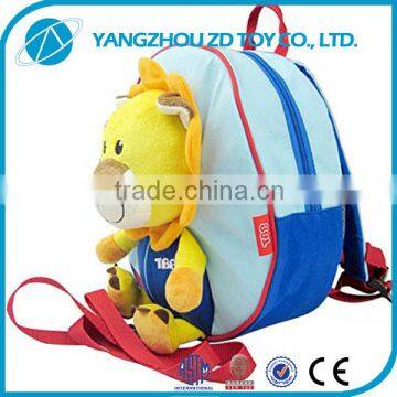 lovely plush animal shape backpack