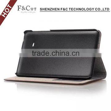 Wholesale Ultra Slim Luxury Leather Case Flip On Case with Card SlotTablet Cover For Samsung Tab A 7.0