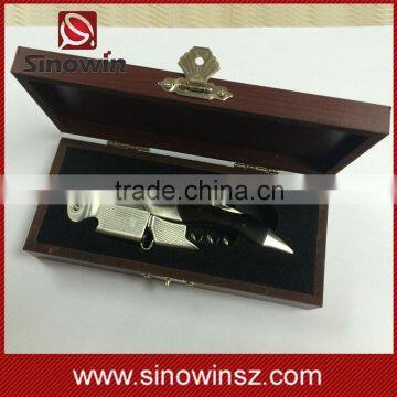 Welcome Logo Wine Corkscrew Ebony Wood Hottest photo-2